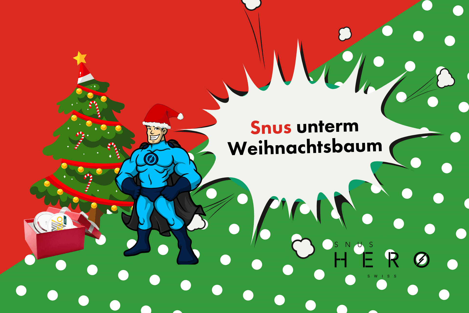Snus unterm Weihnachtsbaum