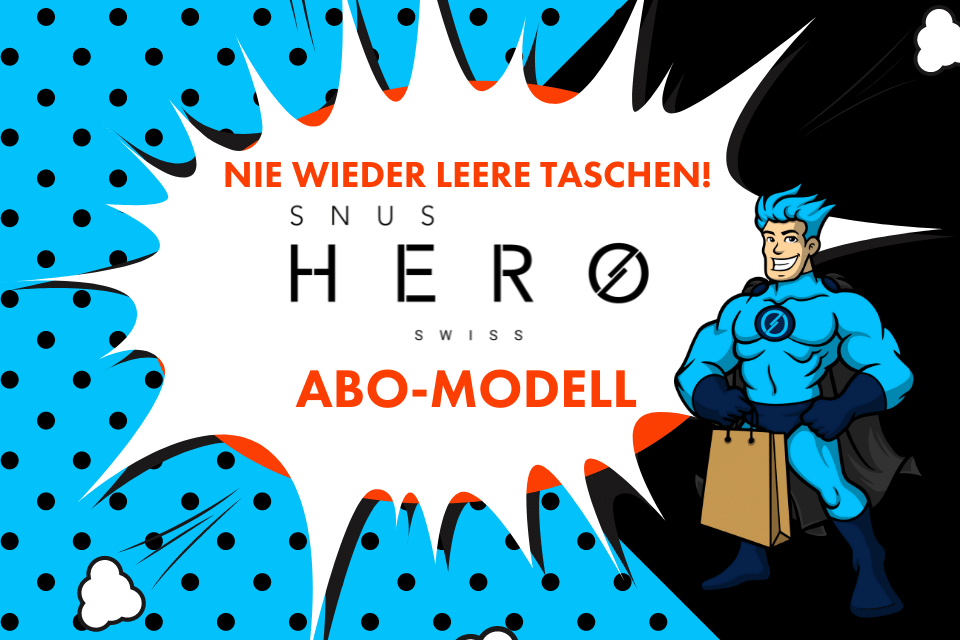 SnusHERO Abo-Modell