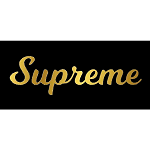 Supreme Logo Schwarz