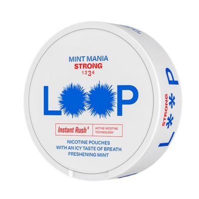 Loop Mint Mania Slim Strong All White Portion