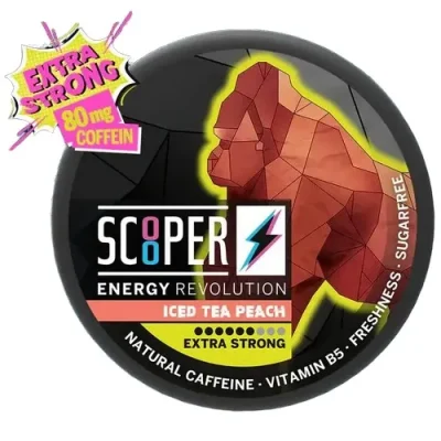 Scooper Iced Tea Peach Extra Strong 80mg